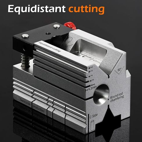 Multifunctional Processing Assistance Platform, Precision Model Cutting Drilling Chamfering Cube, Professional DIY Repairing Tool Craft Workstation w/Drilling Guide Aluminum Alloy in Kuwait