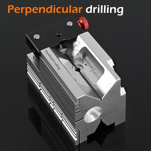 Multifunctional Processing Assistance Platform, Precision Model Cutting Drilling Chamfering Cube, Professional DIY Repairing Tool Craft Workstation w/Drilling Guide Aluminum Alloy in Kuwait