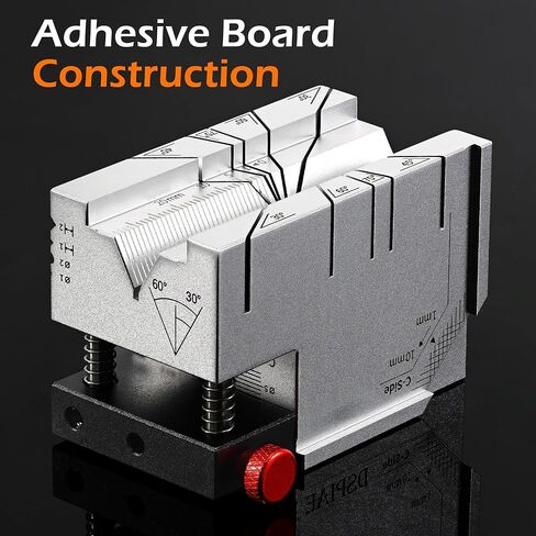 Multifunctional Processing Assistance Platform, Precision Model Cutting Drilling Chamfering Cube, Professional DIY Repairing Tool Craft Workstation w/Drilling Guide Aluminum Alloy in Kuwait