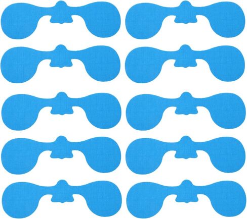10pcs Windproof Facial Protective Ski Patch: Winter Sports Cotton Antifreeze Face Sticker for Skiing - Outdoor Freeze Protection Patch for Cold Weather in Saudi Arabia