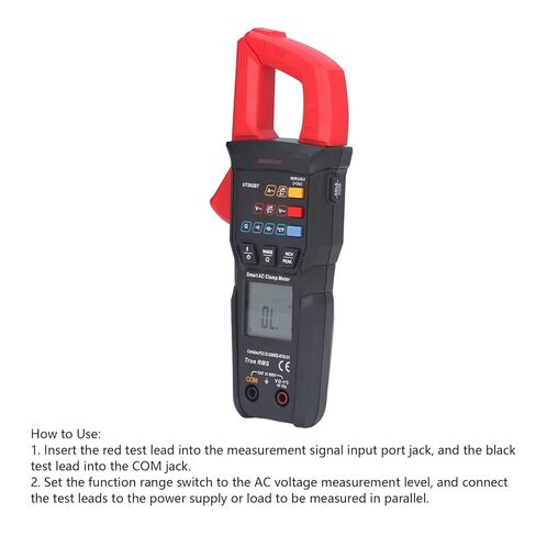 UT202BT Digital Clamp Meter – Smart Auto-Ranging Multimeter with Bluetooth, AC/DC Voltage & Current Measurement in Saudi Arabia