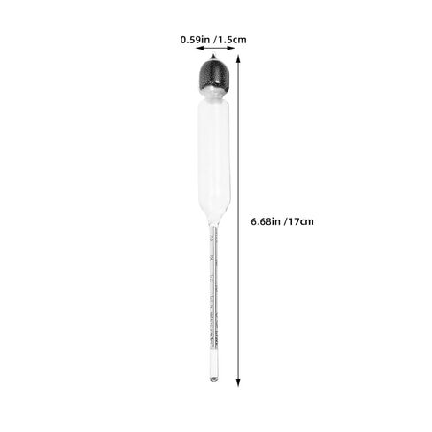 Precision Hydrometer for Milk Density Measurement Portable Lactate Meter for Cow Goat Milk and Various Liquids Multi-Functional Kitchen Liquid Tester 2-Pack in Saudi Arabia