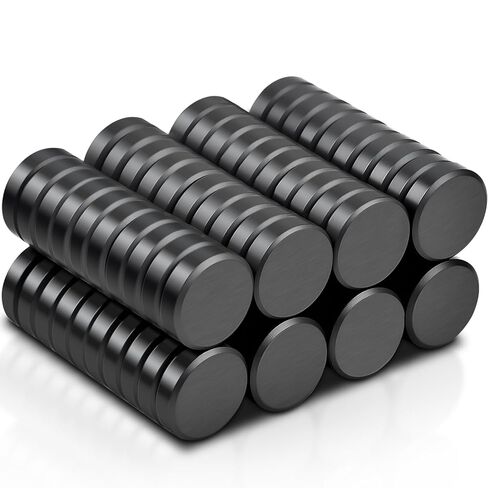40 Pack Strong Ceramic Round Magnets, Heavy Duty Small Magnets for Crafts, 18x5 mm (0.7''x0.2'') Industrial Circle Magnet for Craft Whiteboard in Kuwait
