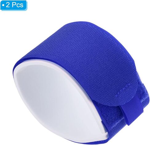 47cmx5.5cm Ski Strap Fasteners, 2 Pack Adjustable Carrier Strap Ski Wraps Ski Accessories for Skis and Pole, Blue in Saudi Arabia