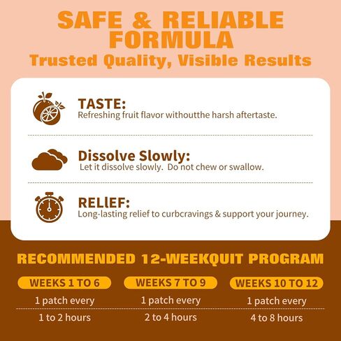 Nicotine Oral Strips, Fast-Absorbing Quit Smoking Strips 4mg, 30 Count Stop Smoking Aid with Behavioral Support Program, Fruit Flavored Nicotine Replacement lozenges, Helps Control Cravings in Kuwait