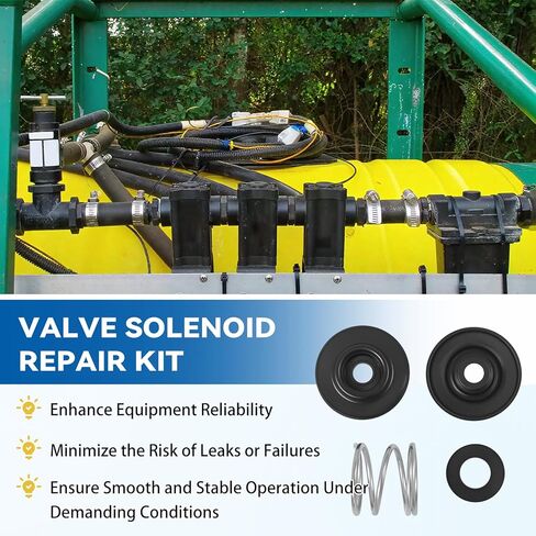 طقم إصلاح الملف اللولبي للصمام PK-AB144A-1-KIT لصمامات التحكم في الملف اللولبي TeeJet DirectoValve AA144A-1، AA144A-2، AA144A-3 in Kuwait