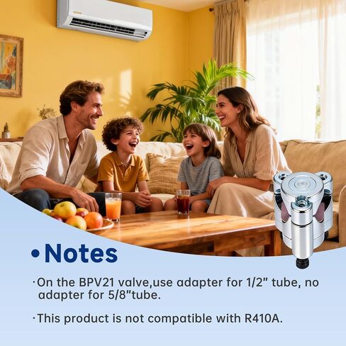 صمام ثقب الرصاصة BPV21، 1/2 بوصة و5/8 بوصة OD، بديل OEM للثلاجة وأجهزة تكييف الهواء in Kuwait