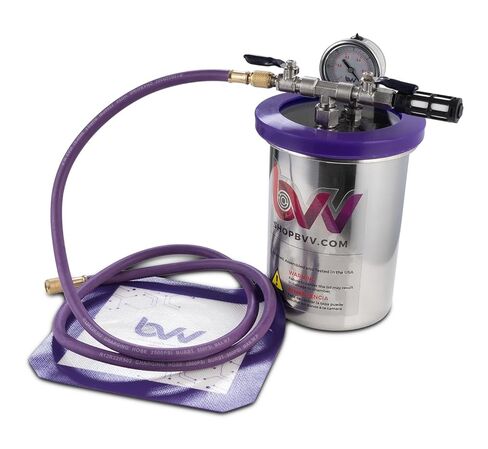 BVV 2 Quart Tall Stainless Steel Vacuum Chamber in Saudi Arabia