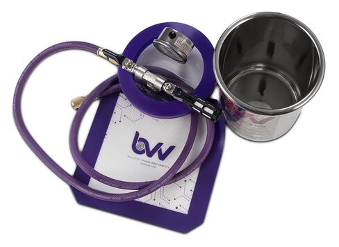 BVV 2 Quart Tall Stainless Steel Vacuum Chamber in Saudi Arabia