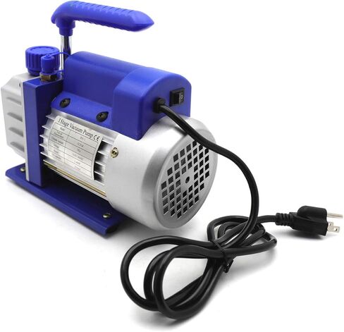 HongK- مجموعة أدوات تكييف الهواء لمضخة الهواء سعة 3 جالون من السيليكون ومضخة هواء أحادية المرحلة 3CFM [P/N: ET-TOOL009-RAW] in Kuwait