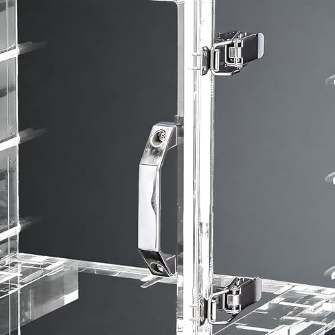 Vacuum Degassing Chamber, Clear Degassing Box Kit w/Pressure Gauge, 2-Way Valve, High Transparency Acrylic, Rapid Ventilation, Strong Sealing,for Factory in Saudi Arabia