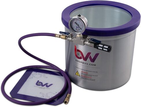 غرفة فراغ من الألومنيوم سعة 5 جالون BVV مع غطاء زجاجي in Saudi Arabia