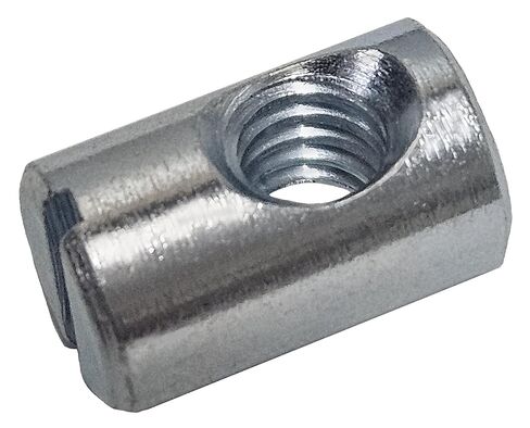 (50) مسامير متقاطعة/صواميل أسطوانية - 1/4-20 16 مم × 10 مم CNC مطلية بالزنك خارج المركز in Kuwait