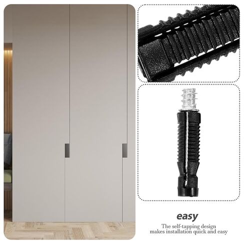 100pcs Furniture Connector Cam Lock Fittings 2-in-1 Hidden Cabinet Bolt Nut Fastener Kit for Wardrobe and Furniture Assembly in Saudi Arabia