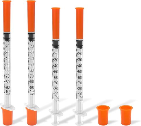 30 Pack 1ml 30G 5/16 Inch 8mm Jeringa, U-100 Lab Tools, Individual Wrapped in Kuwait