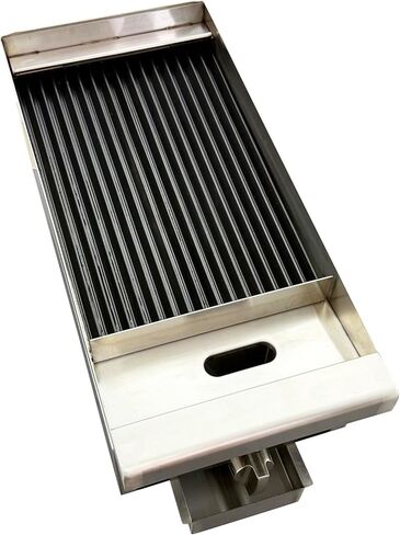 TECHTONGDA 12" Commercial Gas Charbroiler Smokeless Broiler Grilled Steak Machine Natural Gas Cast Iron Grates BBQ Broiler in Saudi Arabia