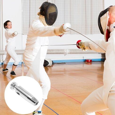 Stainless Steel Fencing Sword Tip Replacement Heads Durable Spare Parts for Practice Fencing Compatible with Epee and Foil Swords Accessories in Kuwait