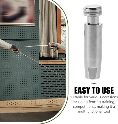 Stainless Steel Fencing Sword Tip Replacement Heads Durable Spare Parts for Practice Fencing Compatible with Epee and Foil Swords Accessories in Kuwait