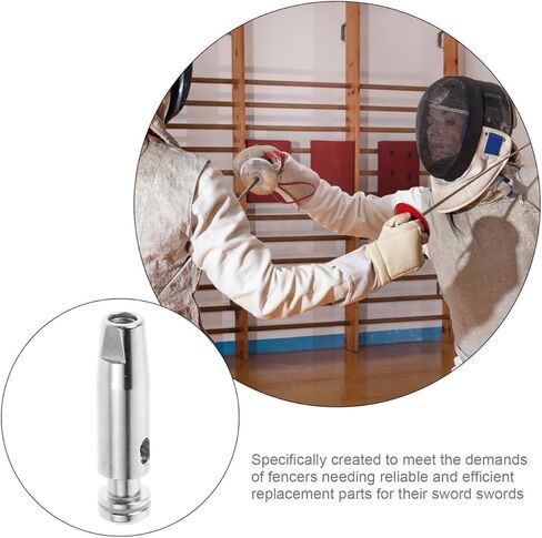Stainless Steel Fencing Sword Tip Replacement Heads Durable Spare Parts for Practice Fencing Compatible with Epee and Foil Swords Accessories in Kuwait