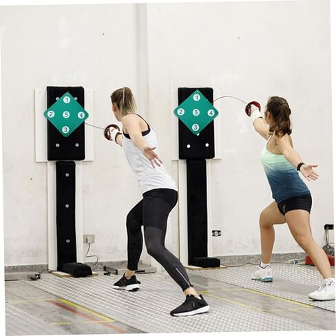 BESPORTBLE Dual-Sided Fencing Target Sturdy Wall-Mounted Arrow Target for Training Anti-Puncture Rubber Fencing Equipment for Indoor and Outdoor Practice in Saudi Arabia