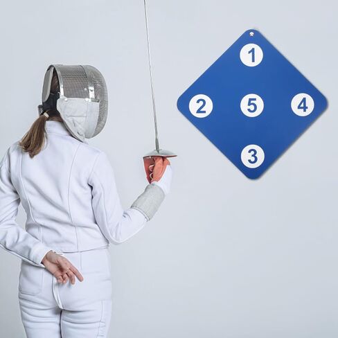 POPETPOP Fencing Practice Dummy Shooting Target Wall for Fencing Sport Accessory Double-Sided Tool Weather-Resistant Portable in Saudi Arabia