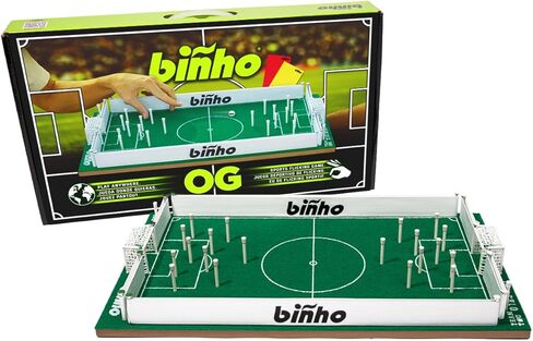 Binho Board OG Board Game - 2-Player Fast-Paced Finger Flicker Pinball Family Board Games - Portable Tabletop Sports Game Set for Any Occasion in Kuwait