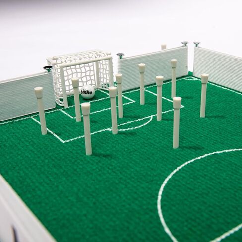 Binho Board OG Board Game - 2-Player Fast-Paced Finger Flicker Pinball Family Board Games - Portable Tabletop Sports Game Set for Any Occasion in Kuwait