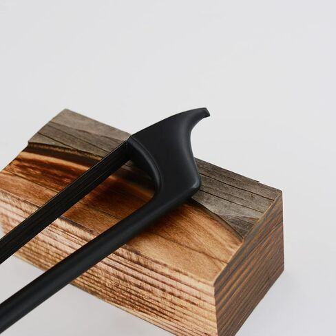4/4 Carbon Fiber Cello Bow, Black Horsehair Handmade Cello Bow, Well Balanced with Ebony Fleur-de-Lis Frog for All Skill Levels in Saudi Arabia