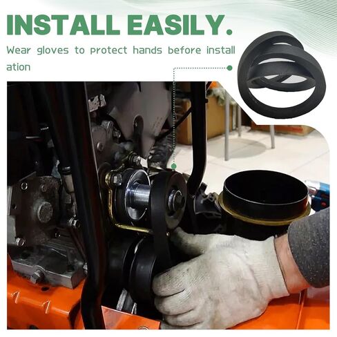 Belts A34 / 4L360 Classic Wrapped Industrial V-Belt, 36" Outside Circumference Width 0.5" in Kuwait