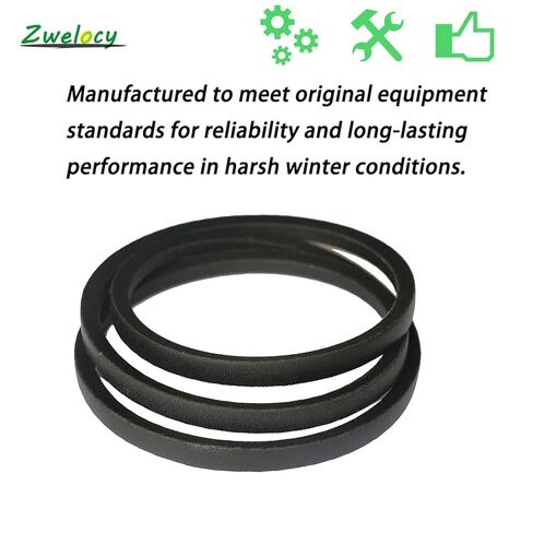 Belts A34 / 4L360 Classic Wrapped Industrial V-Belt, 36" Outside Circumference Width 0.5" in Kuwait