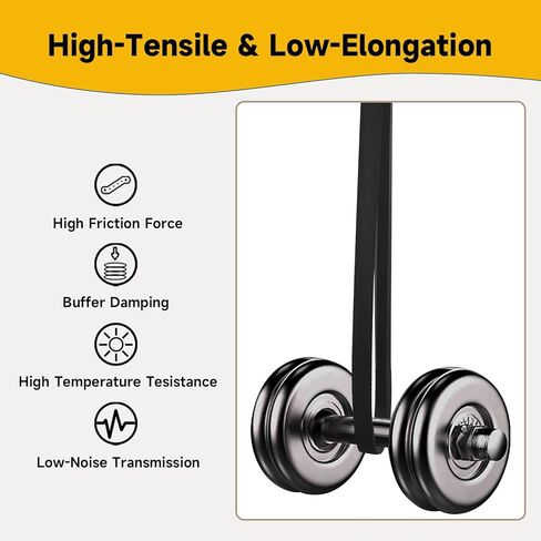 حزام التوقيت لضاغط لوحة حزام القيادة متوافق مع ضاغط Wacker Neuson WP1550 WP1540 استبدال #: 0111158 5000011158 5100044733 لوحة النماذج القديمة والجديدة in Kuwait