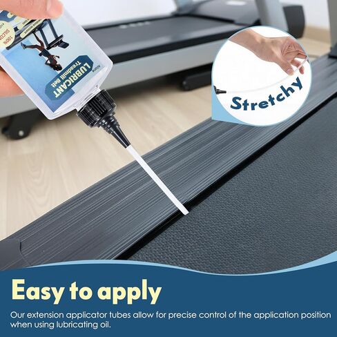 Premium Quality 100% Pure Silicone Treadmill Belt Lube High Temperature Resistant Stable Lube with Rigid Application Tube Easy to Use Suitable for Most Treadmills in Saudi Arabia