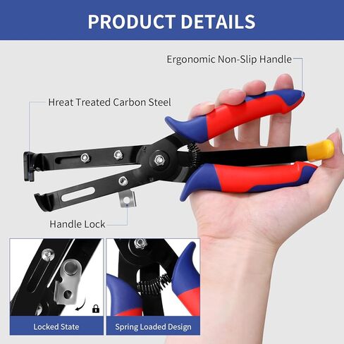 Air Line Pliers Push to Connect Fittings Removal Tool, Disconnect Tool for 1/4" 5/16" (6mm, 8mm) Qucik Connect Air Hose Fittings, Release Pliers for Push-Fit Pneumatic Connectors in Saudi Arabia