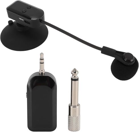 ZJchao 2.4G Wireless Instrument Microphone System Accurate Pickup for Guitar Violin Accordion Outdoor Performance in Saudi Arabia