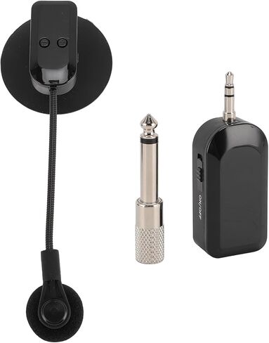 ZJchao 2.4G Wireless Instrument Microphone System Accurate Pickup for Guitar Violin Accordion Outdoor Performance in Saudi Arabia