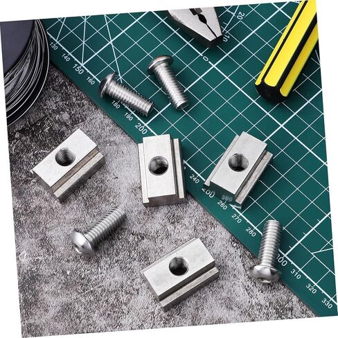 4 قطعة من الفولاذ المقاوم للصدأ لملحقات السرير، مشابك تثبيت السكك الحديدية لسرير الشاحنة، ملحقات الفتحة in Kuwait