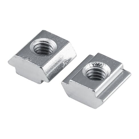 T Slot Nut EU20 M4, 50Pcs Carbon Steel Aluminum Profile T Sliding Nuts Slide T Slot Nut for Aluminum Profile Accessories in Saudi Arabia