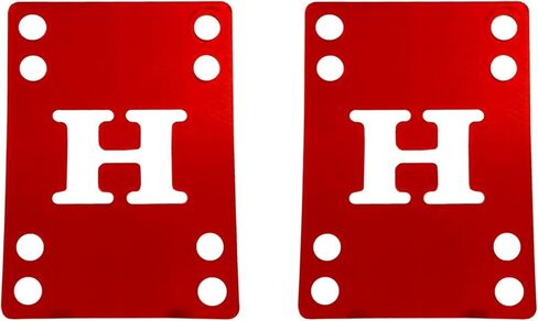 Dime Bag Skateboard Bushings (for 2 Trucks) + Red Riser Pads and 1" Phillips Hardware (96A Red) in Kuwait