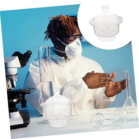 Laboratory Glassware Glass Vacuum Desiccator Jar Drying Bottle for Lab Equipment in Saudi Arabia
