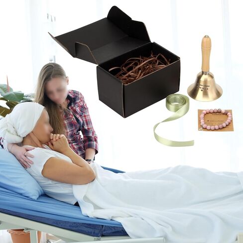 Cancer Bell Ringing Gift Set, Cancer Survivor Gifts, Keepsake End of Chemo, Last Day of Chemo Treatment Gift, The Day I Rang the Bell Ornament, Cancer Free Ceremony, Cancer Recovery Ornament in Kuwait