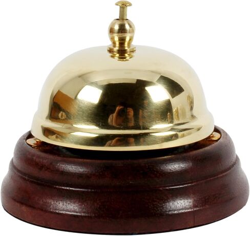 Antique Brass Classic Service Desk Bell in Kuwait