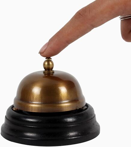 Antique Brass Classic Service Desk Bell in Saudi Arabia