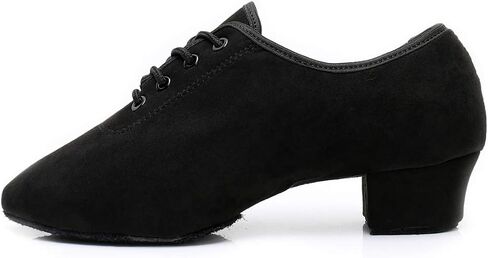 TINRYMX Boys/Men lace-up Dance Shoes Kids Ballroom Dance Practice Shoes Low Heel for Latin Tango Salsa Dance Performence Training in Kuwait