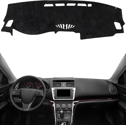 KEYOOG Dashboard Cover Dash Mat Fit for Ho-nda Accord 2022-2018 (Without HUD Models),Car Dash Board Mat Anti-Glare Carpet,Non-Slip Pad Sunshield Protector (Flannel) in Kuwait