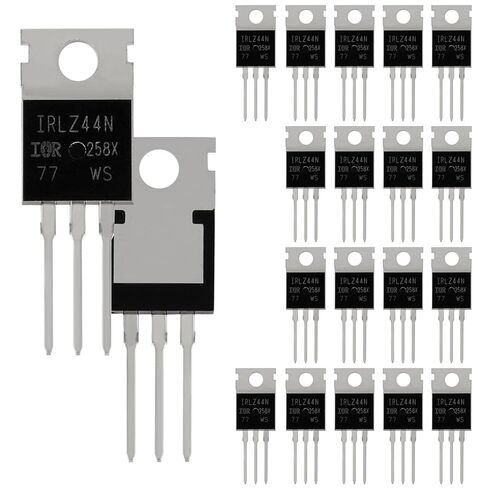 20PCS IRLZ44N MOSFET 47A 55V IRLZ44NPBF N-Channel Power MOSFET Transistor Logic Level Mosfets 47 Amp 55 Volt TO-220 in Saudi Arabia
