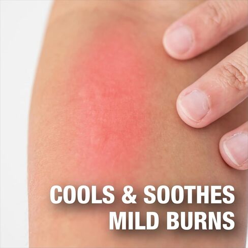 CoreTex Burn X Lite Cooling Gel - Pack of 6 Single-Use Lidocaine-Free Burn Gel Packets with Aloe Vera, Vitamins, and Other Natural Compounds - Sunburn Relief that Cools and Soothes Irritated Skin in Kuwait