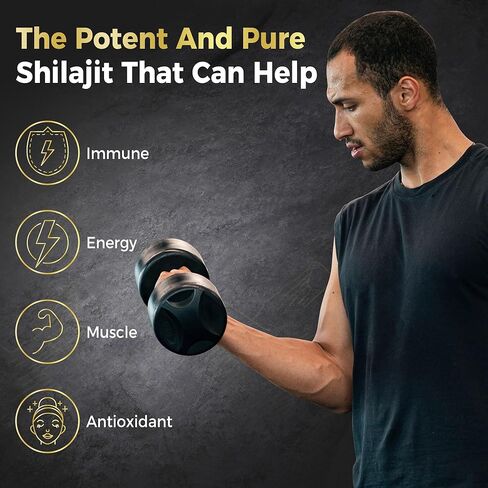 حلوى شيلاجيت الهيمالايا من زوون مع أشواغاندا والمسلي الأسود - طاقة طبيعية بدون حشوات صناعية، عبوة فردية in Kuwait