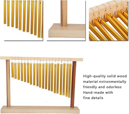 Pongnas 20- Wind Chimes Table Percussion Instrument for Kids with Hammer - Musical Fun and Learning Tool in Saudi Arabia