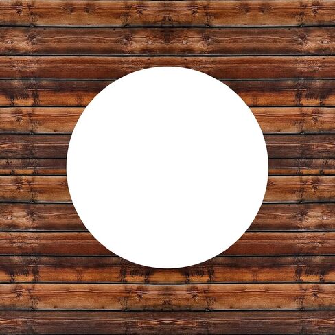 4 قطع من واقيات الحائط الدائرية، مقاس 60.96 سم ارتفاعًا × 60.96 سم عرضًا × 0.5 سم، ألواح خشبية محببة وواقي حائطي، ألواح رمي السهام مربعة، بلاط داعم in Kuwait