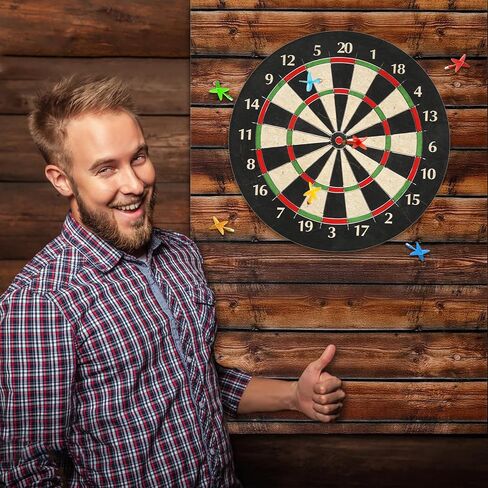 4 قطع من واقيات الحائط الدائرية، مقاس 60.96 سم ارتفاعًا × 60.96 سم عرضًا × 0.5 سم، ألواح خشبية محببة وواقي حائطي، ألواح رمي السهام مربعة، بلاط داعم in Kuwait